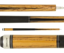 Action ACTMS04 Zebrawood 25oz Massé Pool Cue 7 Action ACTMS04 Zebrawood 25oz Massé Pool Cue -Billiards Shop actms04 01