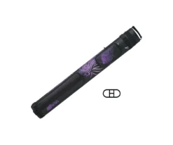 Athena Purple Tribal Heart 2 Butt 2 Shaft Hard Case