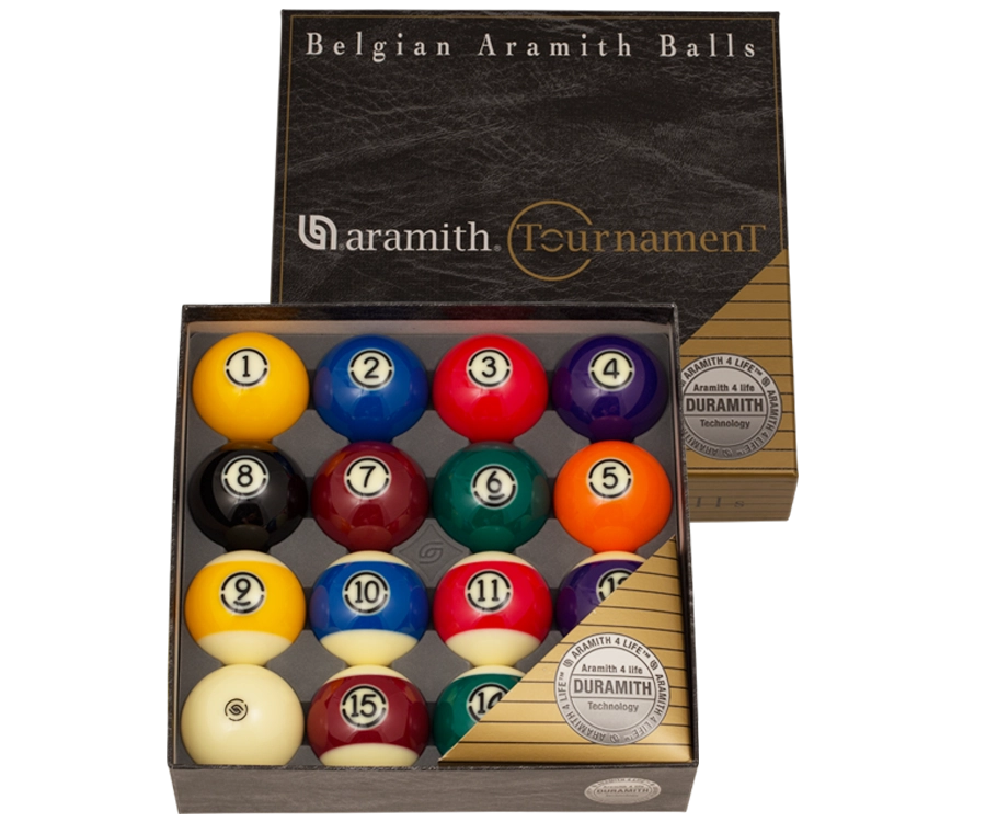 Aramith Tournament Belgian Pool Ball Set 1 Aramith Tournament Belgian Pool Ball Set