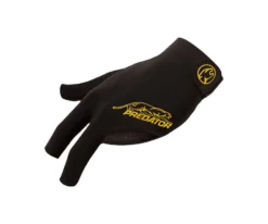 Predator Second Skin Glove Black With Yellow -Billiards Shop bglpb 4 1 1