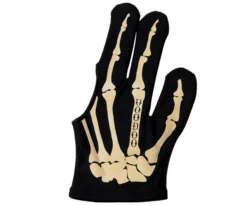 Voodoo Skeleton Pool And Billiard Gloves 5 Voodoo Skeleton Pool And Billiard Gloves -Billiards Shop bglvod bone 01
