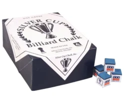 Silver Cup Chalk (Box Of 144 Cubes) 7 Silver Cup Chalk (Box Of 144 Cubes) -Billiards Shop chs144 blue 01 1