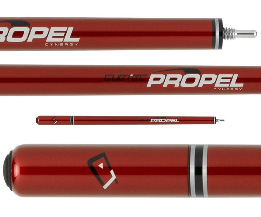 Cuetec Cynergy Propel Jump Cue - Ruby Red 2 Cuetec Cynergy Propel Jump Cue - Ruby Red - Image 2