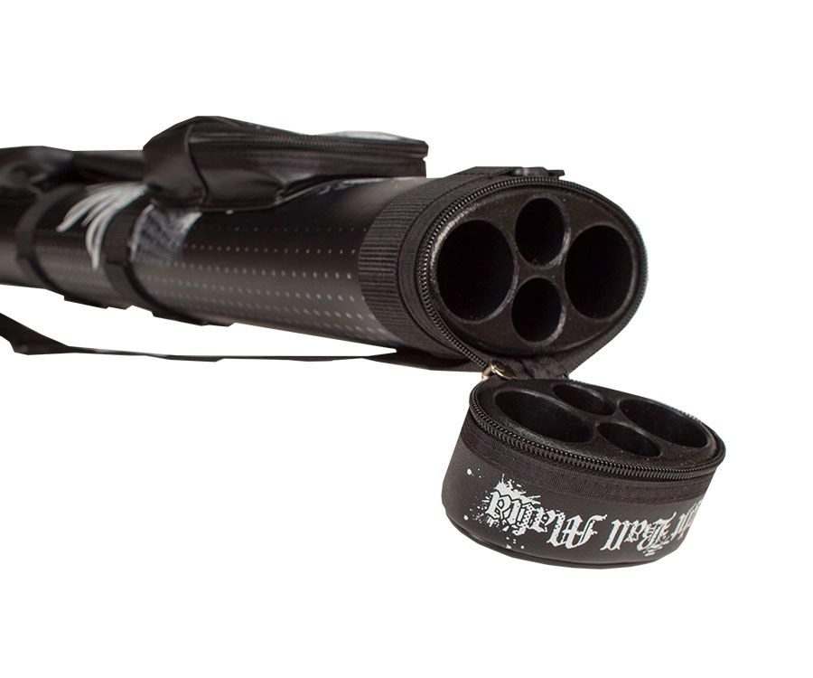 Eight Ball Mafia Skulls And Flames 2 Butt 2 Shaft Hard Case 2 Eight Ball Mafia Skulls And Flames 2 Butt 2 Shaft Hard Case - Image 2