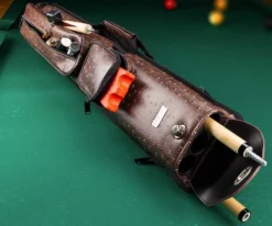 Elite Nexus 3 Butt 5 Shaft Hard Case 18 Elite Nexus 3 Butt 5 Shaft Hard Case -Billiards Shop ecn35 brown 01 2