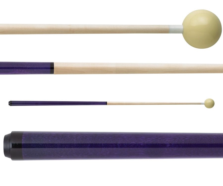 Purple Junior Cue With Ball Attached 2 Purple Junior Cue With Ball Attached - Image 2