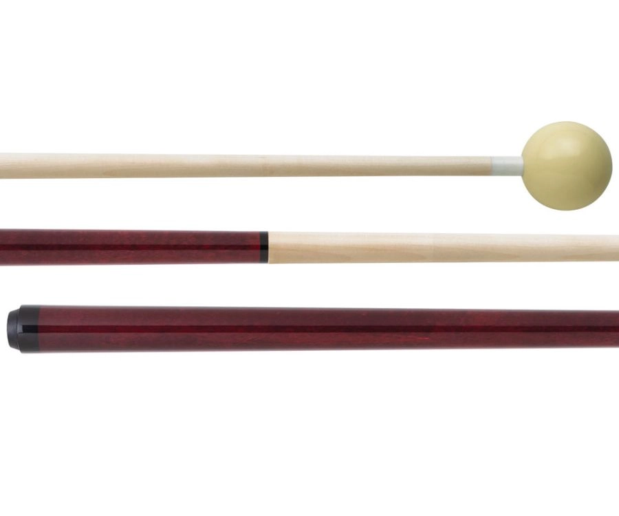 Red Junior Cue With Ball Attached 1 Red Junior Cue With Ball Attached