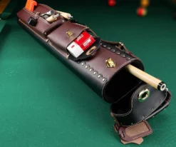 Instroke Cowboy 3 Butt 5 Shaft Leather Case -Billiards Shop isc35 mix 01