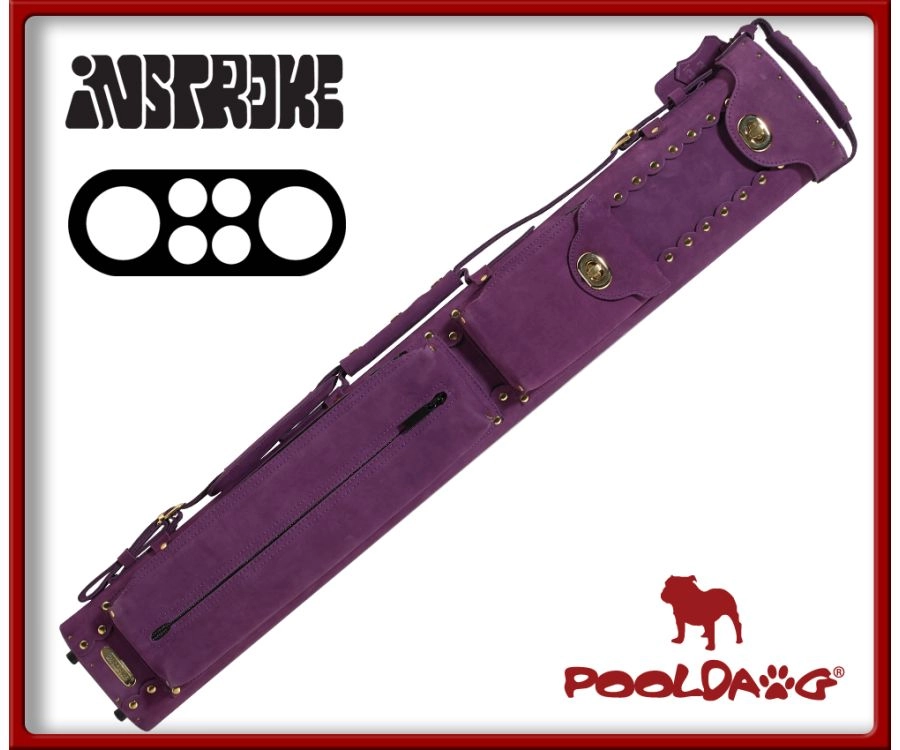 Instroke Suede 2 Butt 4 Shaft Leather Case 2 Instroke Suede 2 Butt 4 Shaft Leather Case - Image 2