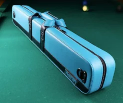 Molinari 2 Butt 4 Shaft Navy Flat Cue Case -Billiards Shop mlcf24 03