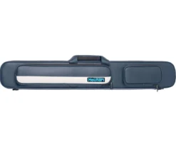 Molinari 2 Butt 4 Shaft Navy Flat Cue Case -Billiards Shop mlcf24 navy white cat