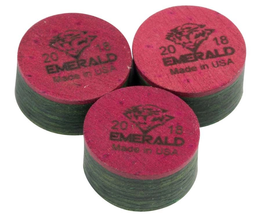 Tiger Emerald Pool Cue Tip (Single) 1 Tiger Emerald Pool Cue Tip (Single)