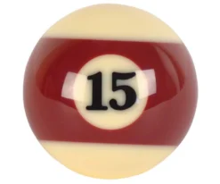 Super Aramith Pro Single Replacement Balls 31 Super Aramith Pro Single Replacement Balls -Billiards Shop rbsap 15ball 01