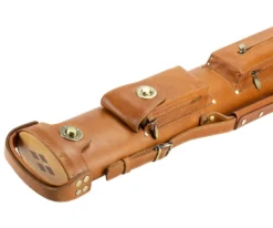 Tango Pampa Tan 2 Butt 4 Shaft Leather Cue Case -Billiards Shop tapm24 tan 03