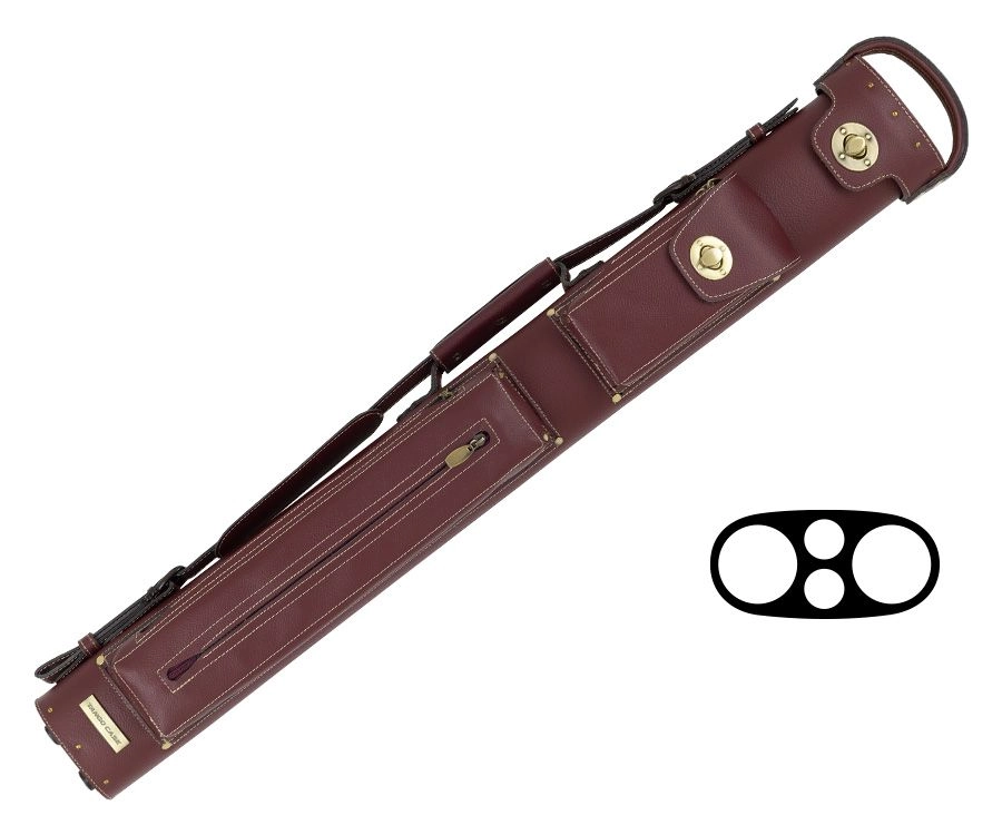 Tango Zorzal Burgundy 2 Butt 2 Shaft Hard Case 1 Tango Zorzal Burgundy 2 Butt 2 Shaft Hard Case