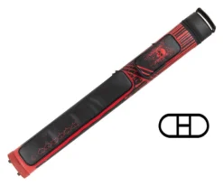 Voodoo VODC22G 2 Butts & 2 Shafts Hard Case W/Backpack Straps