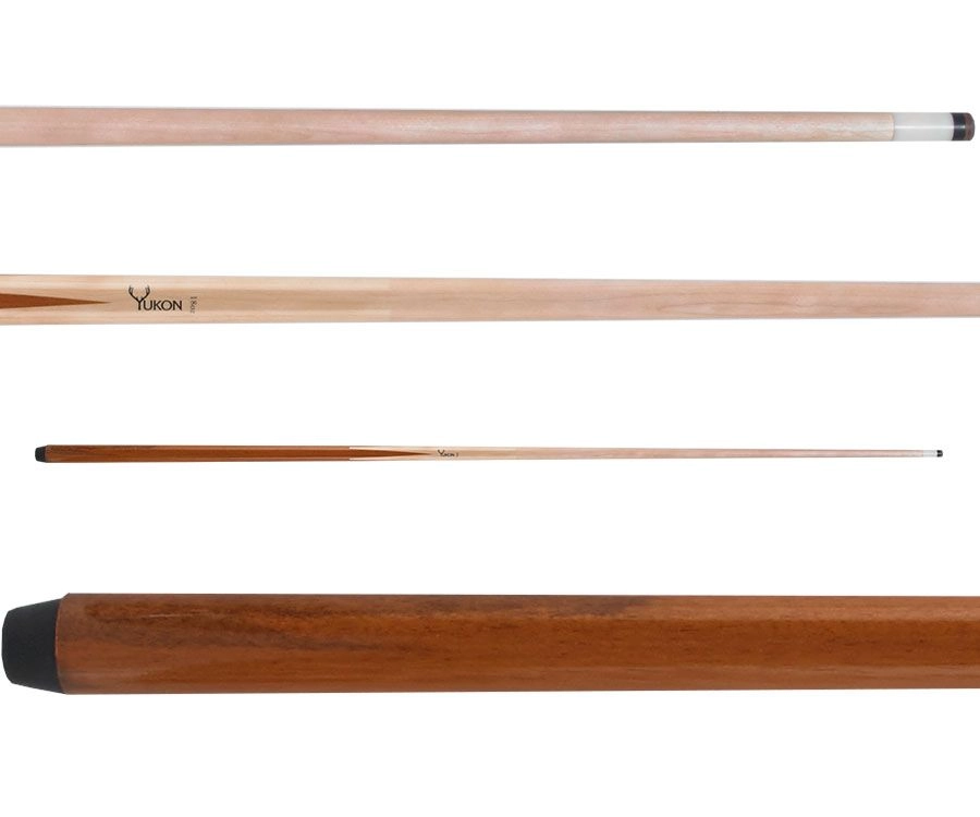 Yukon YUK02 Maple Select One Piece Pool Cue With Screw-on Tip 2 Yukon YUK02 Maple Select One Piece Pool Cue With Screw-on Tip - Image 2